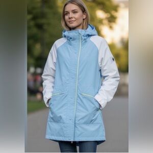 Free People Movement Singing in the Rain Colorblock Packable Jacket